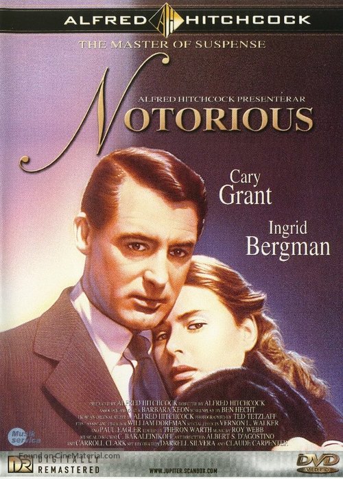 Notorious - Swedish DVD movie cover