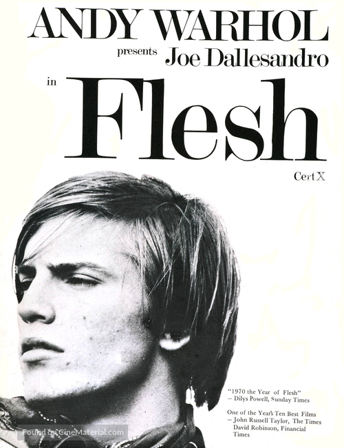 Flesh - British Movie Poster