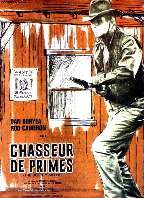 The Bounty Killer - French Movie Poster