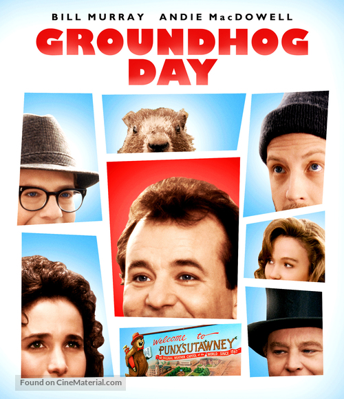Groundhog Day - Blu-Ray movie cover