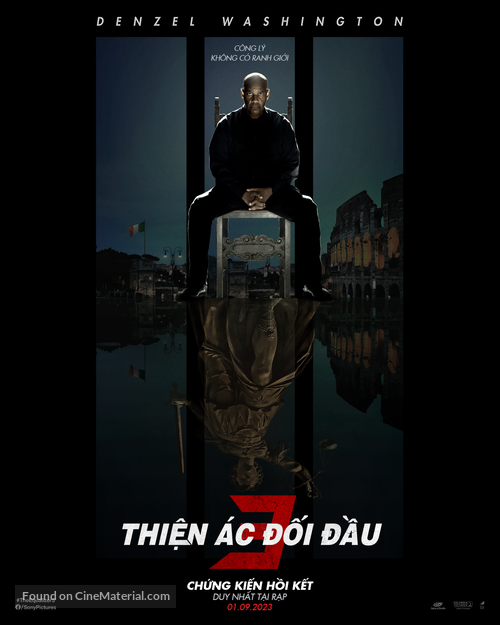 The Equalizer 3 - Vietnamese Movie Poster