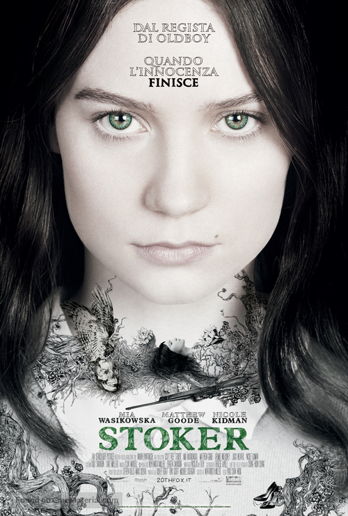 Stoker - Italian Movie Poster