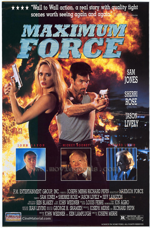 Maximum Force - Movie Poster