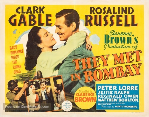 They Met in Bombay - Movie Poster