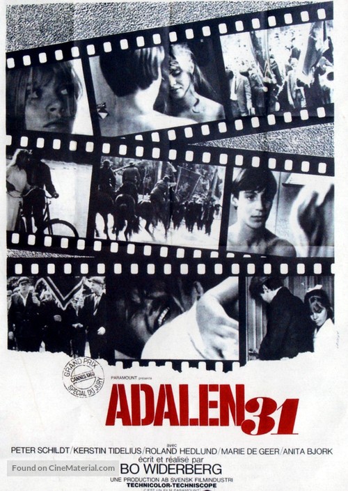&Aring;dalen &#039;31 - French Movie Poster