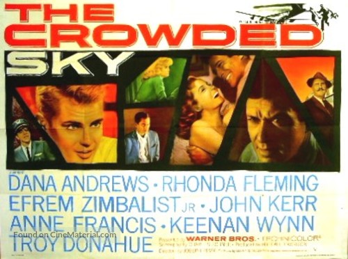 The Crowded Sky - Movie Poster