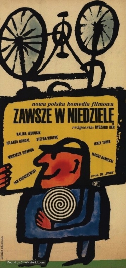 Zawsze w niedziele - Polish Movie Poster