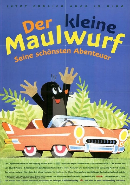 Nouvelles Aventures de la Petite taupe - German Movie Poster
