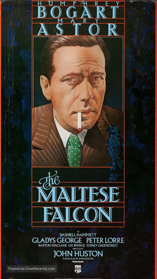 The Maltese Falcon - Video release movie poster