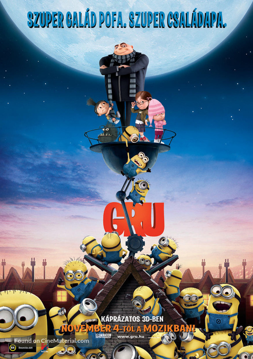 Despicable Me - Hungarian Movie Poster