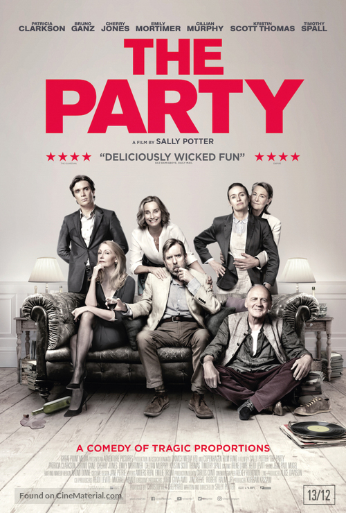 The Party - Belgian Movie Poster