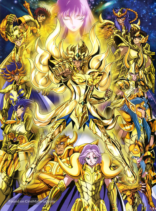 Saint Seiya: Soul of Gold - Japanese Key art