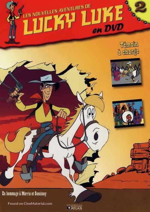 &quot;Les nouvelles aventures de Lucky Luke&quot; - French Movie Cover