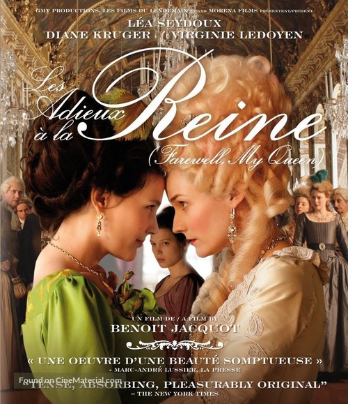 Les adieux &agrave; la reine - Canadian Blu-Ray movie cover