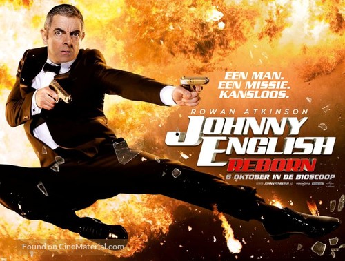 Johnny English Reborn - Dutch Movie Poster