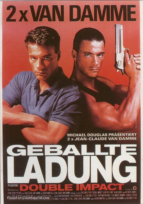 Double Impact - German Movie Poster