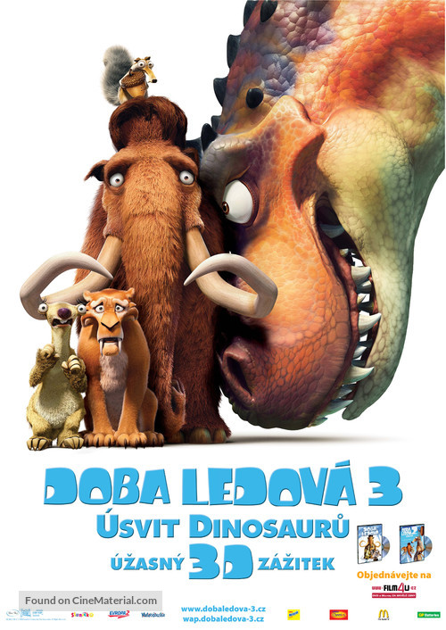 Ice Age: Dawn of the Dinosaurs - Czech Movie Poster