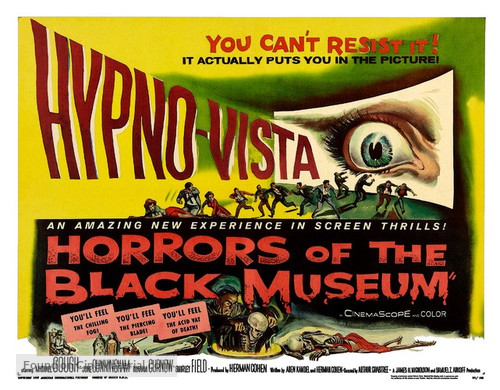 Horrors of the Black Museum - Movie Poster