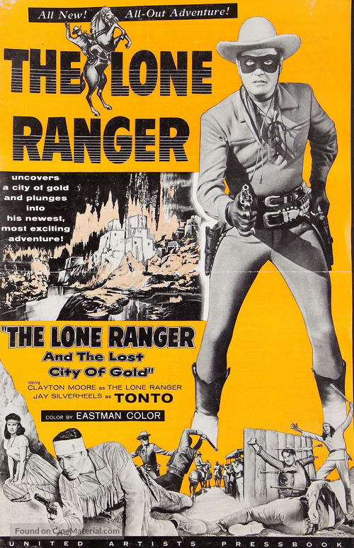 The Lone Ranger and the Lost City of Gold - poster