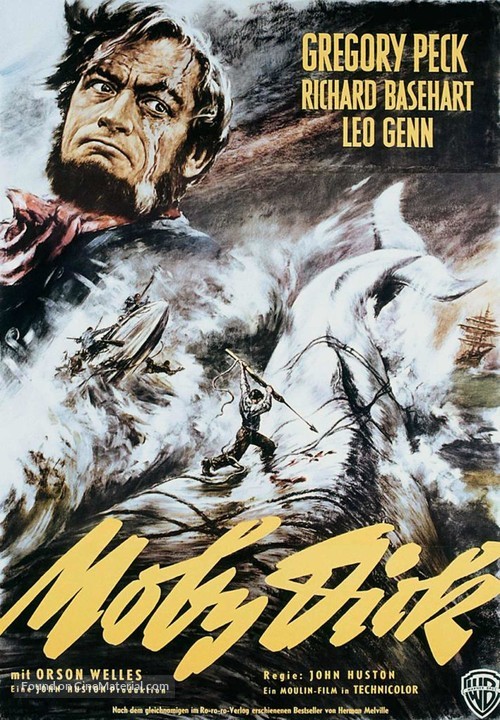 Moby Dick - German Movie Poster