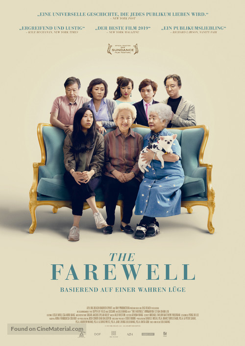 The Farewell - German Movie Poster