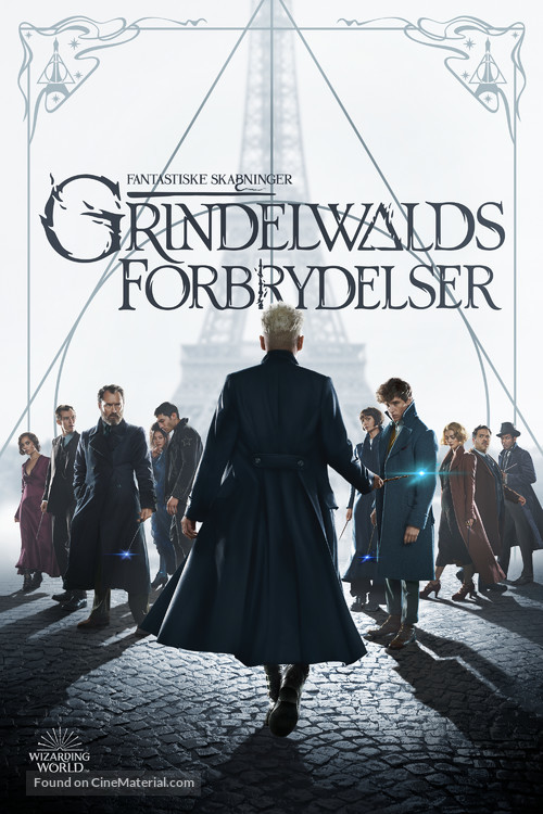 Fantastic Beasts: The Crimes of Grindelwald - Danish Movie Cover