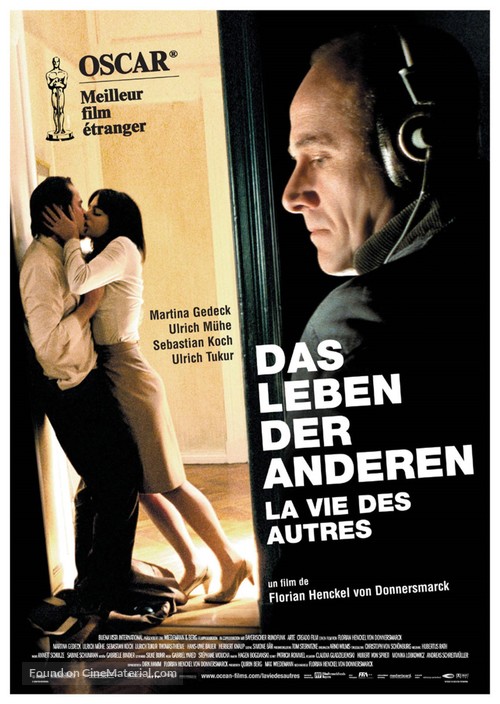 Das Leben der Anderen - French Movie Poster