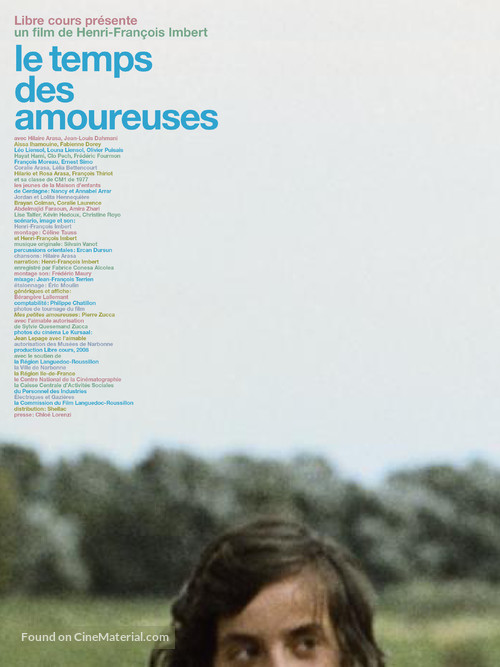 Le temps des amoureuses - French Movie Poster