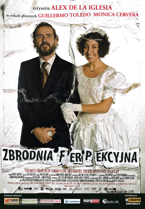 Crimen ferpecto - Polish Movie Poster