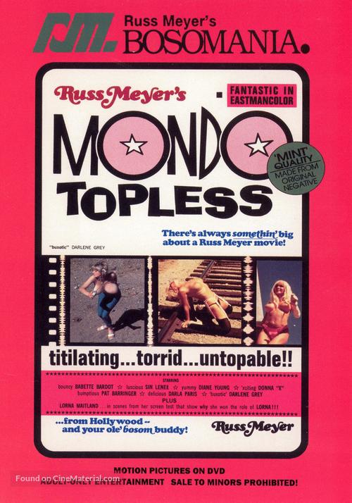 Mondo Topless - Video release movie poster