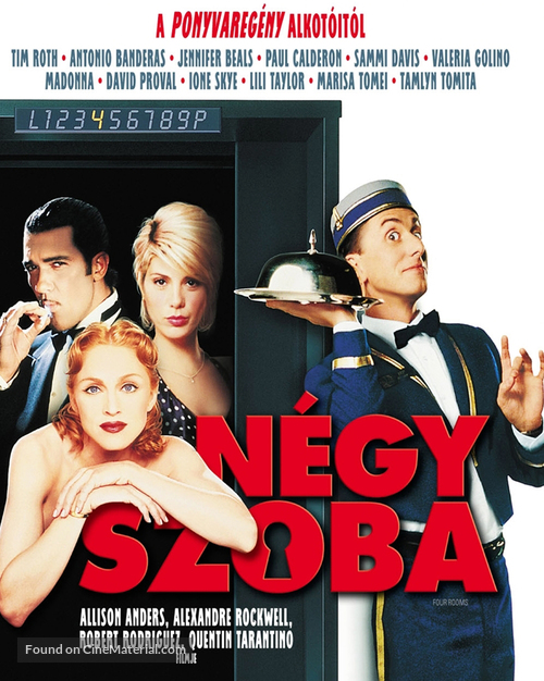 Four Rooms - Hungarian Blu-Ray movie cover