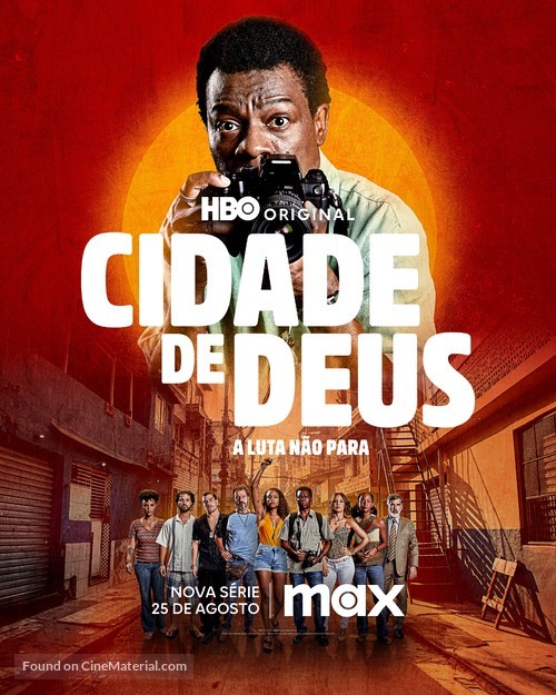 &quot;Cidade de Deus: A Luta N&atilde;o Para&quot; - Brazilian Movie Poster