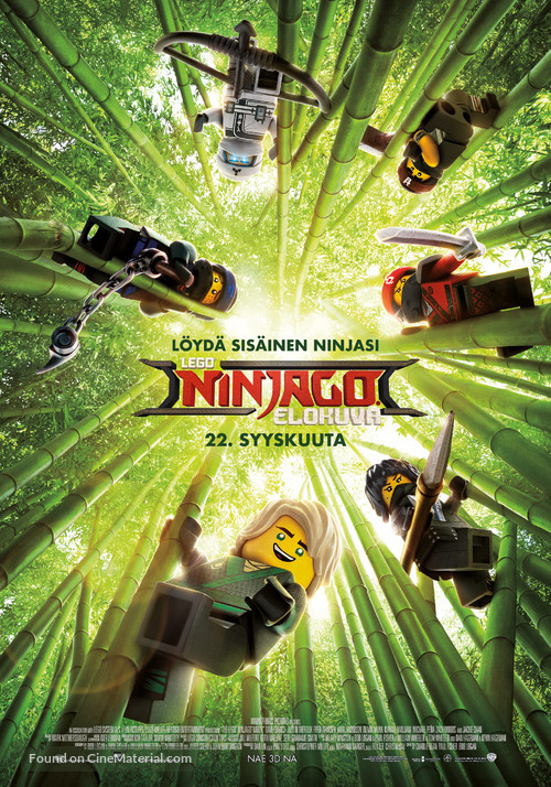 The Lego Ninjago Movie - Finnish Movie Poster