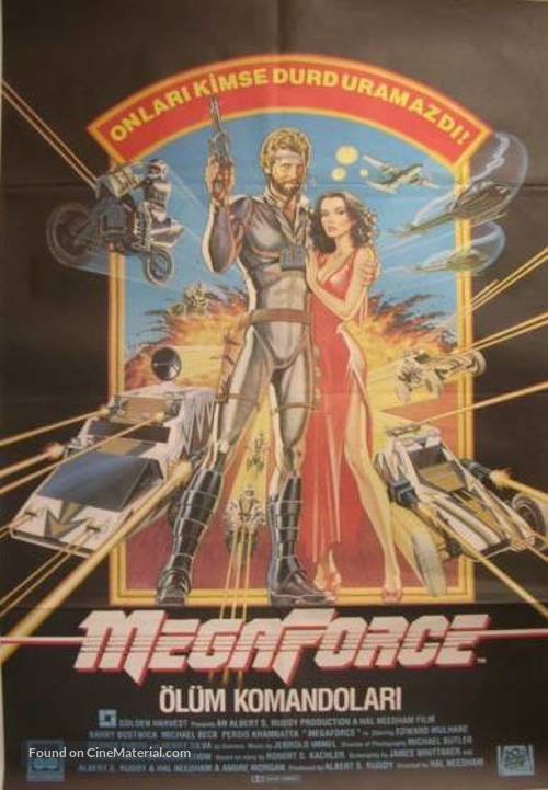 Megaforce - Turkish Movie Poster