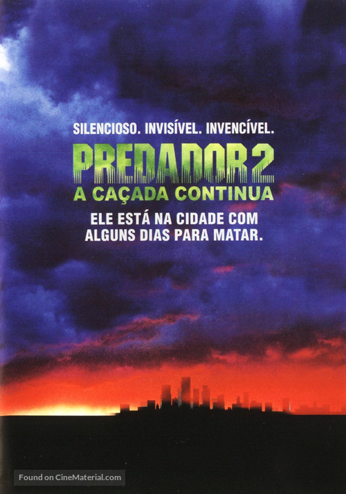 Predator 2 - Portuguese DVD movie cover