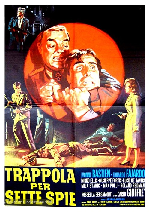 Trappola per sette spie - Italian Movie Poster