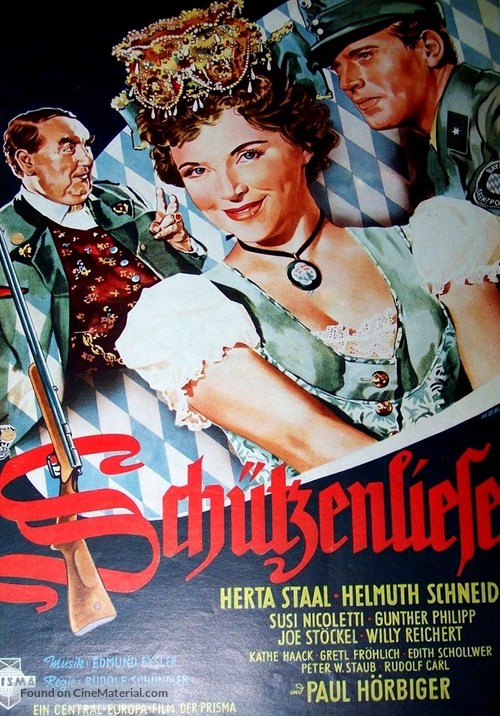 Sch&uuml;tzenliesel - German Movie Poster