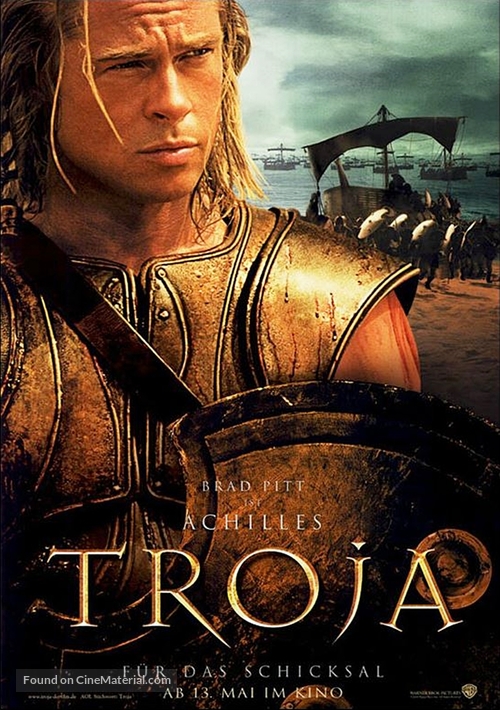 Troy 2004 German movie poster