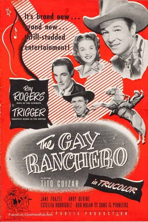 The Gay Ranchero - poster