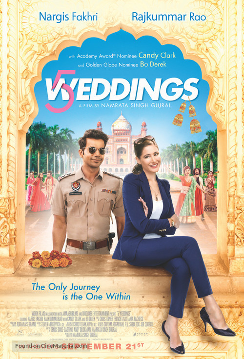 5 Weddings - Indian Movie Poster