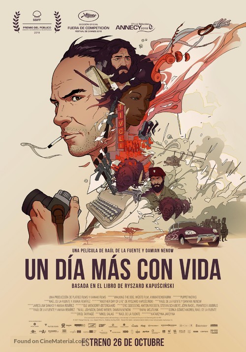 Another Day of Life - Spanish Movie Poster