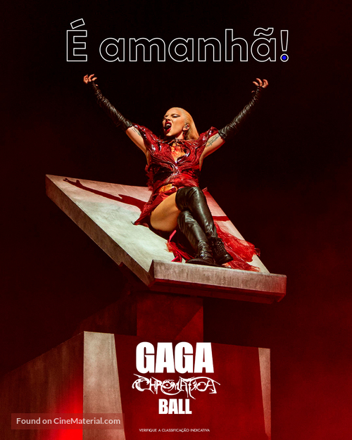 Gaga Chromatica Ball - Brazilian Movie Poster