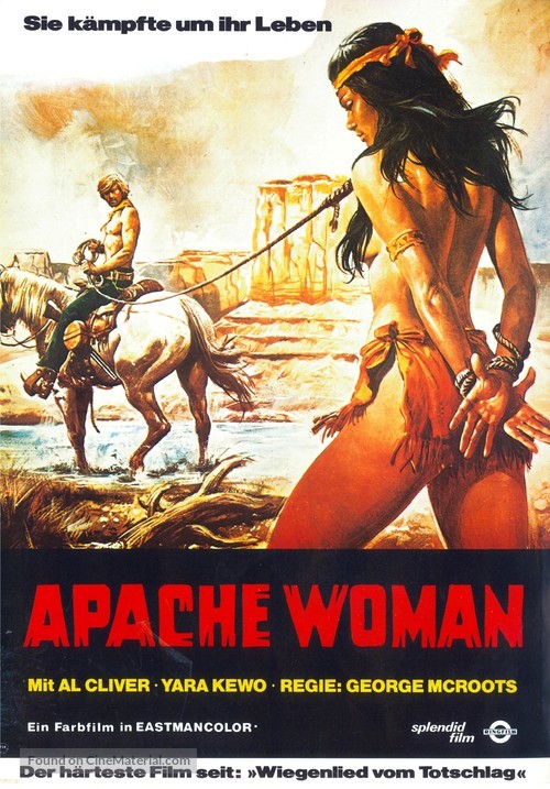 Una donna chiamata Apache - German Movie Poster