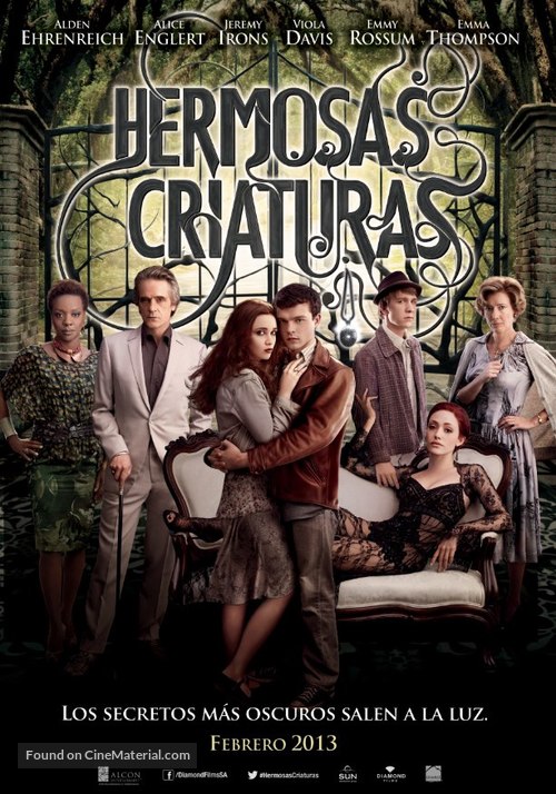 Beautiful Creatures - Argentinian Movie Poster