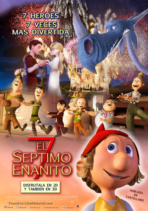 Der 7bte Zwerg - Argentinian Movie Poster