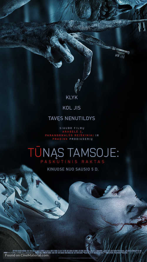Insidious: The Last Key - Lithuanian Movie Poster