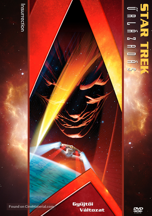 Star Trek: Insurrection - Hungarian DVD movie cover