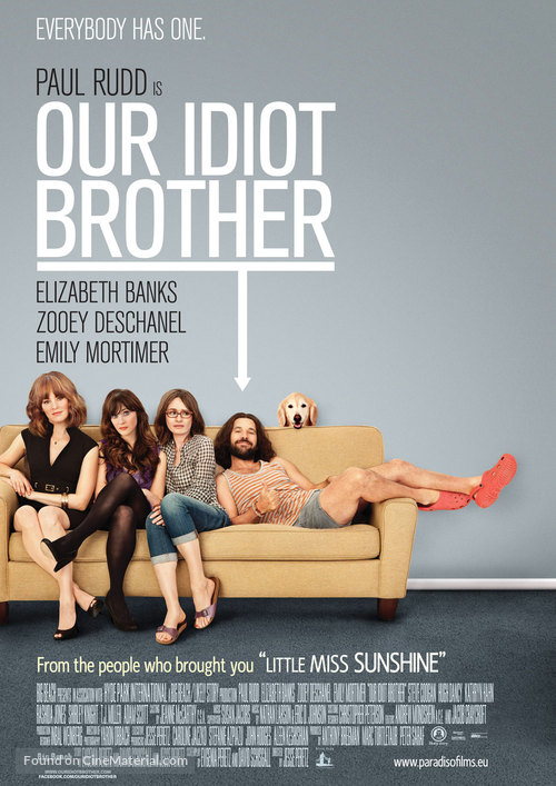 Our Idiot Brother - Dutch Movie Poster