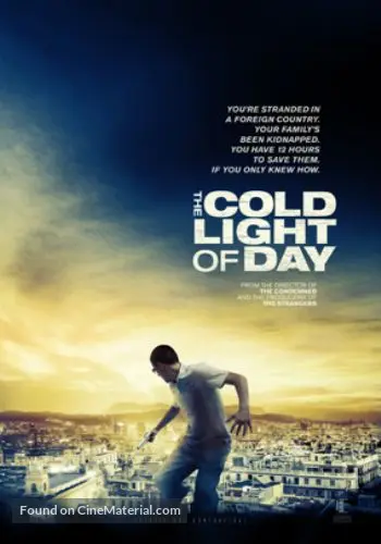 The Cold Light Of Day 2012 Movie Poster