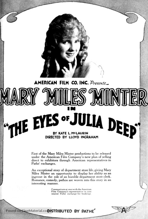 The Eyes of Julia Deep - Movie Poster